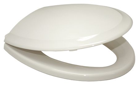 TOTO Toilet Seat, With Cover, polypropylene, Elongated, White SS224#11