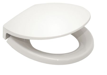 TOTO Toilet Seat, With Cover, polypropylene, Round, Cotton SS113#01