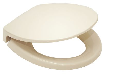 TOTO Toilet Seat, With Cover, polypropylene, Round, Bone SS113#03