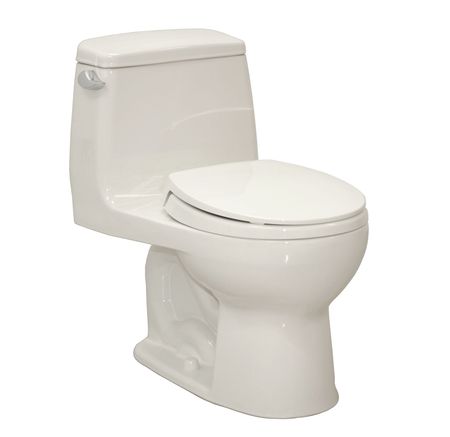 TOTO Tank Toilet, 1.28 gpf, E-Max, Floor Mount, Round, Colonial White MS853113E#11