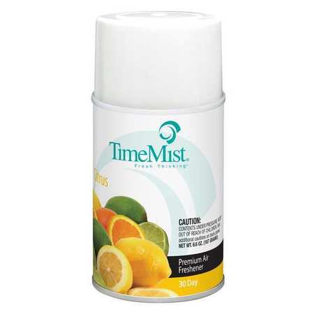 Timemist Air Freshener Refill, Citrus, PK12 1042781