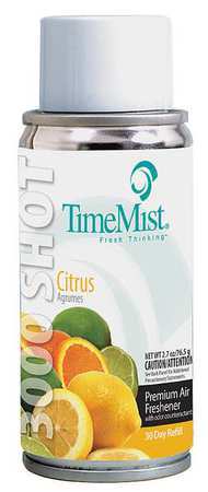 Timemist Air Freshener Refill, Citrus, PK12 1042421