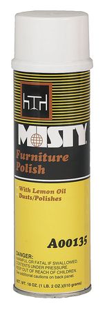 Misty Furniture Cleaner and Polish, 18 oz., PK12 1001520