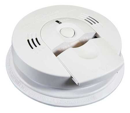 Kidde Carbon Monoxide and Smoke Alarm, Electrochemical, Ionization Sensor, 85 dB @ 10 ft Audible Alert KN-COSM-BA