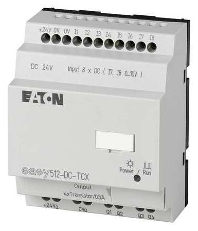 EATON Extension Module, Inputs 8, Outputs 4 EASY-E4-DC-12TCX1