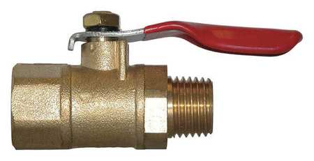 Winters Mini Ball Valve, 1.71 in., Lever Handle SMV500LF