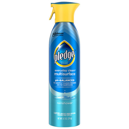 PLEDGE Multi-Purpose Cleaner, 9.7 oz. Aerosol Can, Unscented, 6 PK 300275