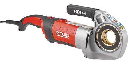 RIDGID Pipe Threading and Cutting Machines, 1/2 in to 1-1/4 in, Rod: No Rod Bolt: No Bolt 600-I