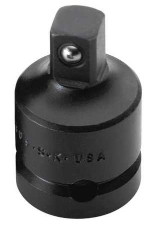 SK PROFESSIONAL TOOLS 1/2 in Drive Universal Joint, SAE, Black Oxide, 2 3/4 in L 46990