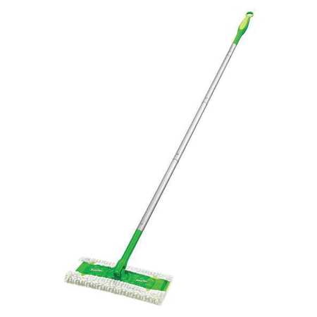 SWIFFER Sweeper Mop, Green/Gray, Polyvinyl Alcohol, PK3 09060