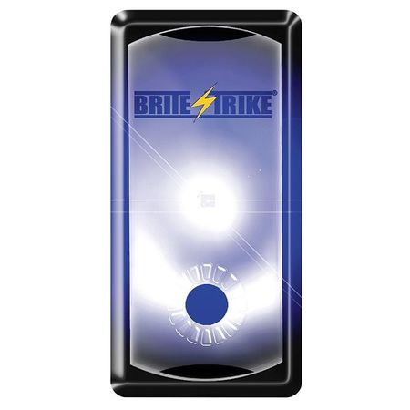 BRITE-STRIKE Tactical Hands Free Light, LED, Slvr, PK100 APALS-BLU
