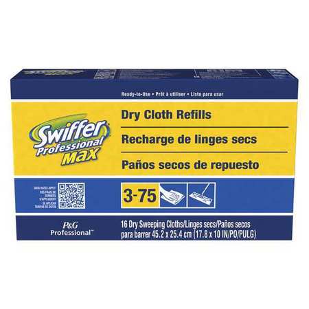 SWIFFER Swiffer Max Refill Cloths, PK6 37109