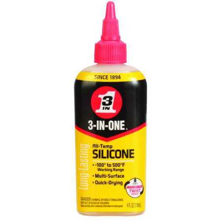 3-In-One Silicone, -100 to 500F, 4 Oz. 120008