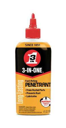 3-IN-ONE Penetrant, -50 to 500F, 4 Oz. 120015