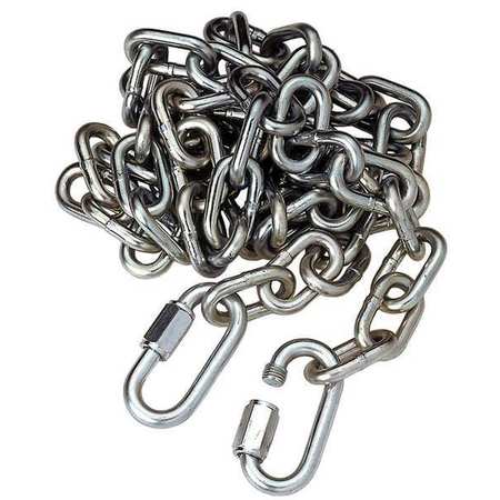 REESE Safety Chain, 72in., Steel, Metallic Silver, REESE TOWPOWER 74059