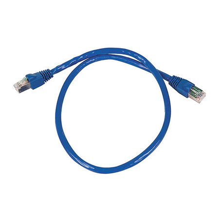 MONOPRICE STP Cable, 500MHz, 24AWG, Blue, 2ft 8601