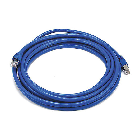 MONOPRICE STP Cable, 500MHz, 24AWG, Blue, 14ft 5903