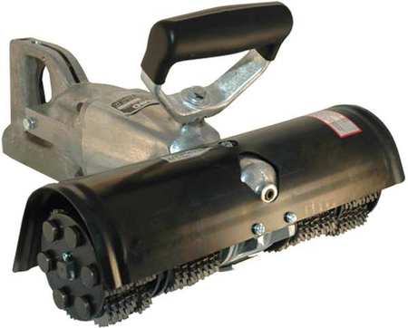AURAND MANUFACTURING Air Powered Scarifier, 3/4 in Air Inlet, 3/4 hp MP6EV