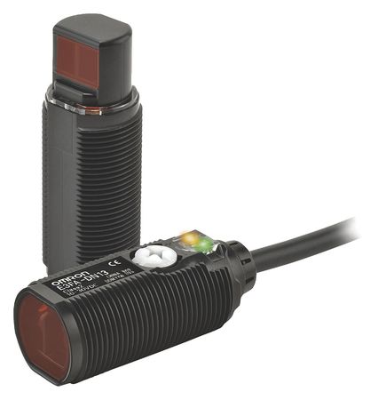 OMRON Photoelectric Sensor, Cylindrical, Diffuse E3FA-DP21