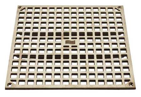 JAY R. SMITH MANUFACTURING Nickel Bronze, Grate, Sanitary Drains 3140NBG