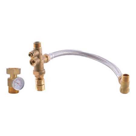 CASH ACME Thermostatic Mixing Valve, 3/4in., 150 psi 24644