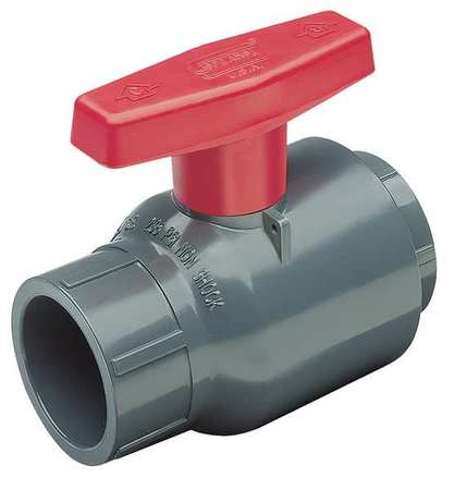SPEARS 2" FNPT PVC Compact Ball Valve Inline 2121-020