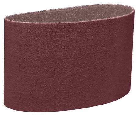 3M Sanding Belt, Coated, 6 in W, 48 in L, 80 Grit, Not Applicable, Aluminum Oxide, 341D, Brown 7000118866