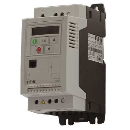EATON Variable Frequency Drive, 1 HP, 200-230V, Cutler-Hammer DC1-324D3NN-A20CE1