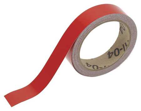 BRADY Reflective Banding Tape, 30 ft. L, Vinyl, 105974 105974