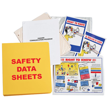 Brady Binder, Material Safety Data Sheets BR823A