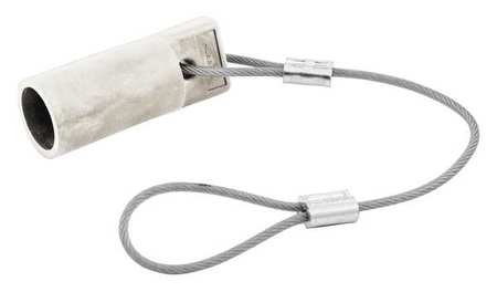 HUBBELL Single Pole Connector, Protective Cap, Wht HBL15FCAPW