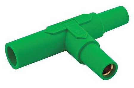 HUBBELL Tapping Tee, Green, Ser 15, Taper Nose HBL15TGN