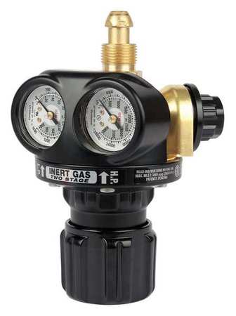 VICTOR Gas Regulator, Two Stage, CGA-580, 10 to 200 psi, Use With: Argon, Helium, Nitrogen 0781-5223