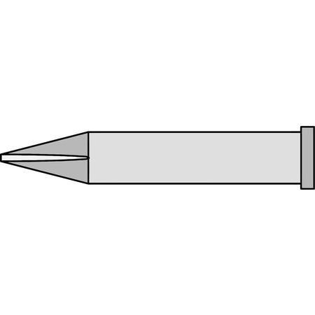 WELLER Soldering Tip, Chisel, 0.8mm T0054471399