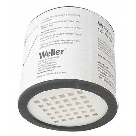 WELLER Replacement Filter, Fume Extraction T0053641099