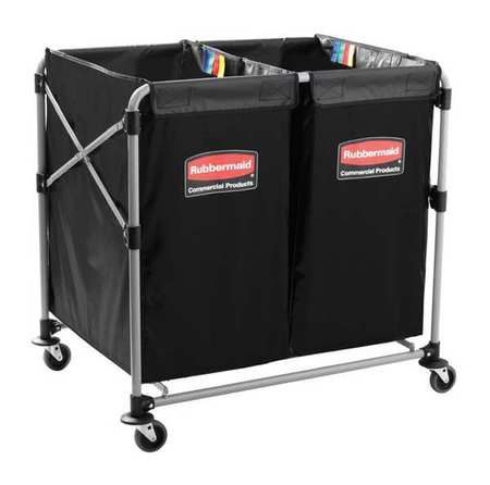 RUBBERMAID COMMERCIAL Multi Stream Collapsible Basket X-Cart 1881781