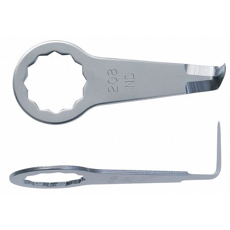 FEIN Hook Blade, Steel, 3/4In., PK2 63903208010