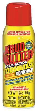 Krud Kutter Adhesive Remover, White, Aerosol can KR124