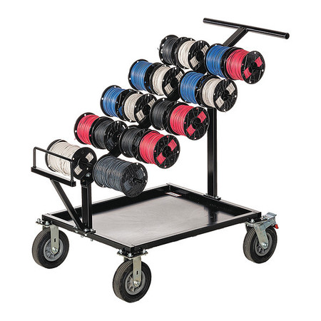 Southwire Large Capacity Wire Cart 535 1000 lb. Capacity, 50"L x 29-1/2"W x 42"H 56825201