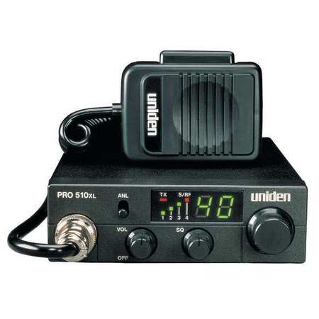 Uniden CB Radio, Compact, Black PRO510XL