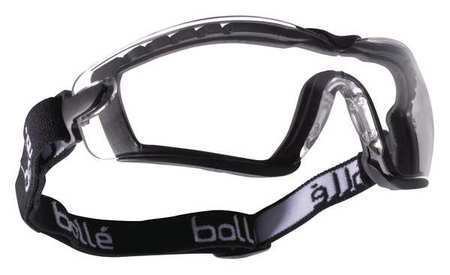 BOLLE SAFETY Safety Goggles, Clear Anti-Fog, Scratch-Resistant Lens, Cobra Series 40091