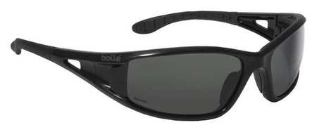Bolle Safety Polarized Safety Glasses, Gray Anti-Fog ; Anti-Static ; Polarized ; Anti-Scratch 40053
