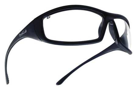 Bolle Safety Safety Glasses, Clear Anti-Fog ; Anti-Static ; Anti-Scratch 40062