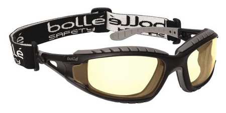 BOLLE SAFETY Safety Glasses, Amber Anti-Fog, Scratch-Resistant 40087
