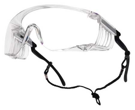BOLLE SAFETY Safety Glasses, Clear Anti-Fog ; Anti-Static ; Anti-Scratch 40054