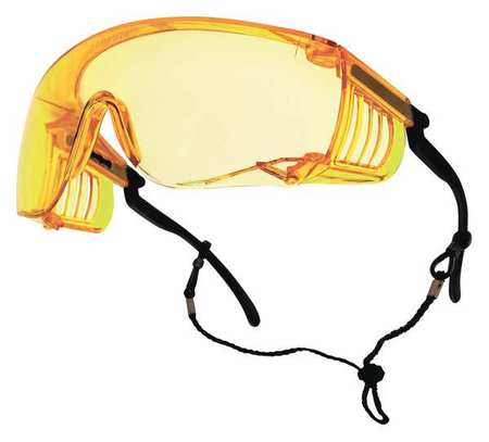 Bolle Safety Safety Glasses, Amber Anti-Fog ; Anti-Static ; Anti-Scratch 40055