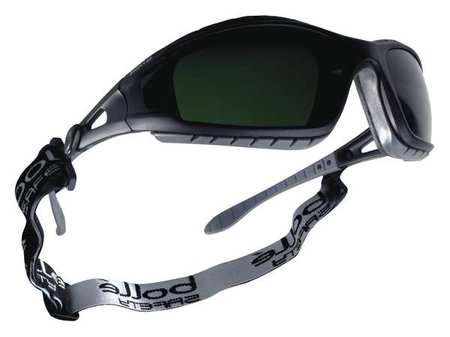 BOLLE SAFETY Welding Safety Glasses, Gray Anti-Fog ; Anti-Static ; Anti-Scratch 40089