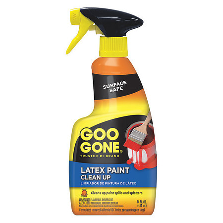 Goo Gone Paint Remover, Water, 14 oz., Spray 2179