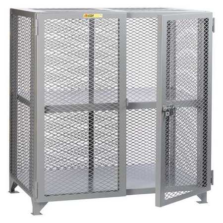 LITTLE GIANT Bulk Storage Locker, 49 in W, 33 in D, 52 in H, 1 Shelves, 2 Doors, Steel, Assembled SC-A-3048-NC