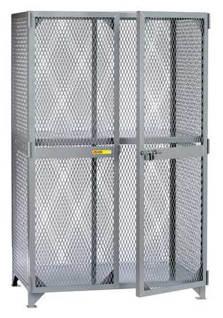 LITTLE GIANT Bulk Storage Locker, 73 in W, 33 in D, 78 in H, 1 Shelves, 2 Doors, Steel, Assembled SL1-3072